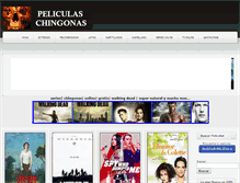 Tablet Screenshot of peliculaschingonas.org